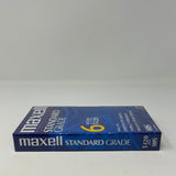 Maxell Video Cassette Standard Grade 6 Hours In Ep Mode T-120 VHS Brand New