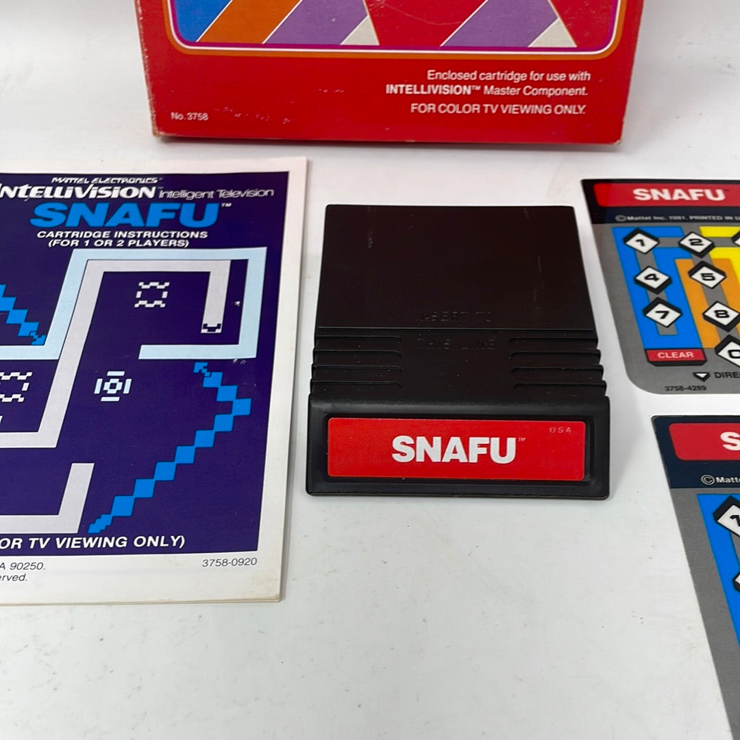 SNAFU INTELLVISION EUR 1,00 - FR SNAFU INTELLVISION EUR 1,00 - FR