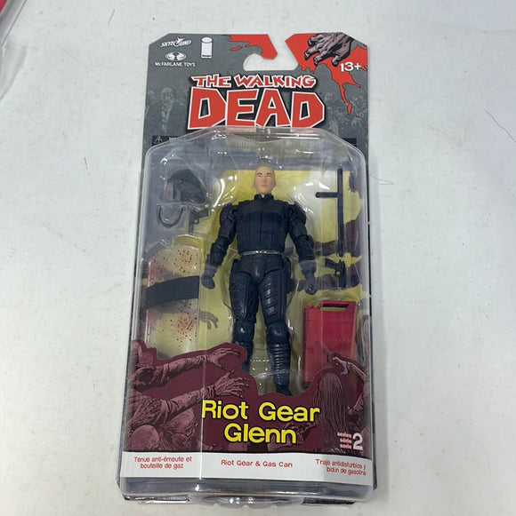 The Walking Dead Riot Gear Glenn McFarlane Toys Series 2