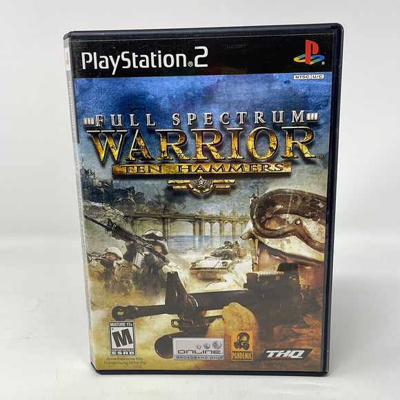 PS2 Full Spectrum Warrior Ten Hammers