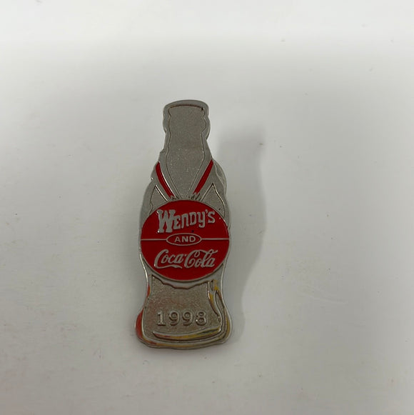 1998 Wendy's And Coca-Cola Pin