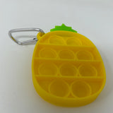 Pop It Pineapple Keychain Fidget Toy