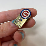 Chicago Cubs Logo Sponsored by Directories America Lapel Pin