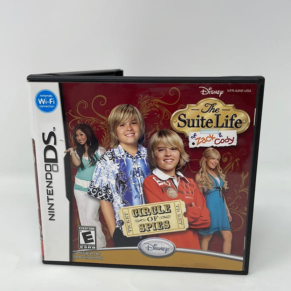 DS The Suite Life of Zack & Cody Circle of Spies CIB