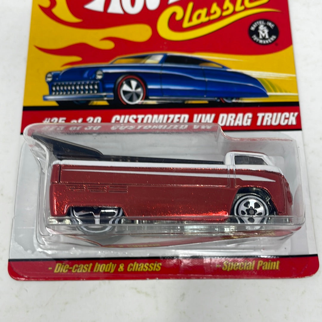 Hot Wheels Volkswagen Bus Classics Customized VW Drag Truck LOT SET of hotsell 5