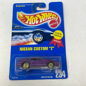 Hot Wheels 1:64 Diecast 1990 Gold Medal Speed Nissan Custom Z #234