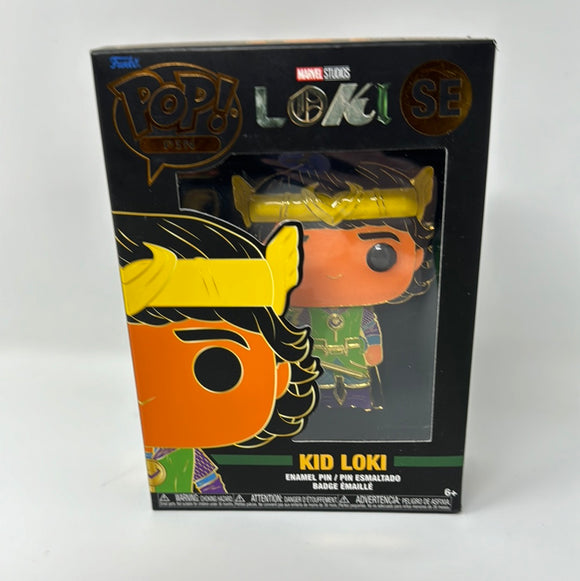 Funko POP! Pin Kid Loki Marvel SE Target Exclusive New