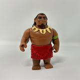 Disney Moana Chief Tui Figure Toy Hasbro 2016 Father Dad 3” Cake Topper