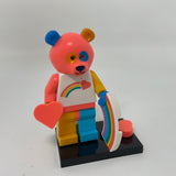 LEGO Bear Costume Guy Minifigure Series 19 71025 Minifig Rainbow Bear