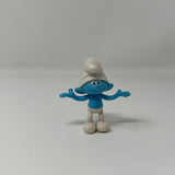 Jakks Smurf Figure Open Arms and Head Move 2016 Cake Topper 2.25"