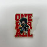 My Hero Academia Anime Deku One For All Enamel Pin