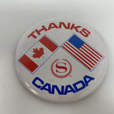 Vintage Sheraton USA US Canada pin badge