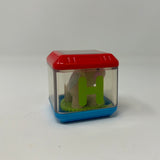 Fisher Price Peek A Boo Blocks LETTER H Horse Replacement Alphabet ABCs Clear