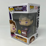 Funko Pop! Marvel Guardians Of The Galaxy Star-Lord With Power Stone GITD Marvel Collector Corps Exclusive 611