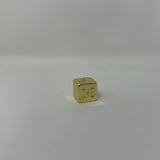 Monopoly Surprise Community Chest RARE Gold Six-Sided Dice