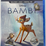 Blu-Ray Anniversary Edition Disney Bambi Sealed