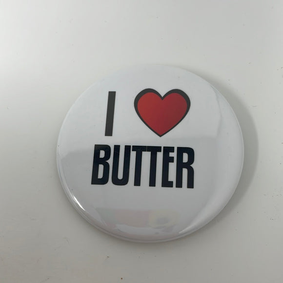 Vintage I Heart Butter Pin