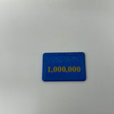 Monopoly Surprise Community Chest Token 1,000,000 Gift Certificate-Ultra Rare!