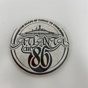 Vintage The Shape Of Things To Come Atlanta In 86 Pin