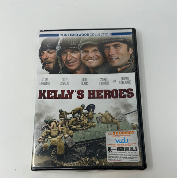 DVD Clint Eastwood Collection Kelly’s Heroes Sealed
