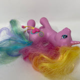 My Little Pony G3 3D Heart Symbol Rarity Unicorn Rainbow Hair Pink  MLP