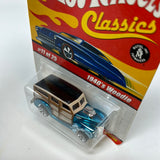 Hot Wheels Classics Series 1 1940's Woodie Blue