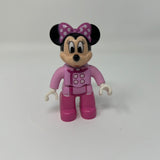 Lego Duplo Figure Disney Minnie Mouse Pink Blouse Collar Pants