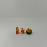 Kitty Cat Soda, Fries and Burger Mini Toys