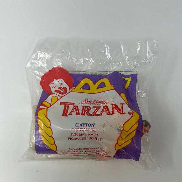 1999 McDonald's Happy Meal Toy Disney's Tarzan #7 Clayton NIP