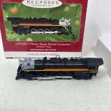 Hallmark Keepsake Ornament Lionel Train Chessie Steam Special Locomotive 2001