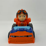 Nickelodeon Rivets Rusty Racer Orange Car Spin Master