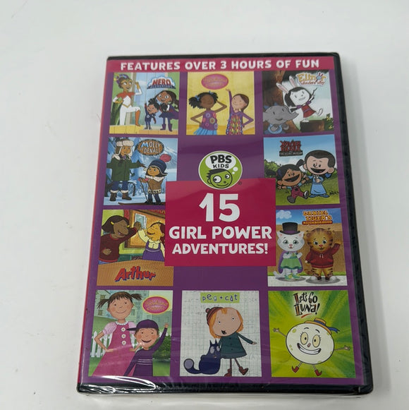 DVD PBS Kids 15 Girl Power Adventures! Sealed