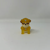 Paw Patrol Movie RUBBLE neon yellow dog mini figure