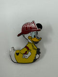 2007 Walt Disney World Hidden Mickey Pin Donald Duck Fireman Pin