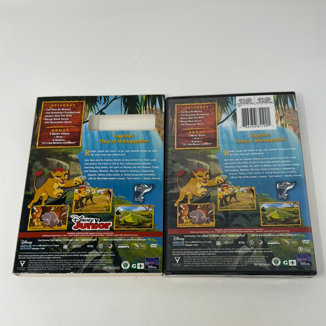 DVD Disney The Lion Guard Life In The Pride Lands Disney Junior