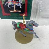 Hallmark Keepsake Ornament Carousel Horse Collection #2 “Holly” 1989
