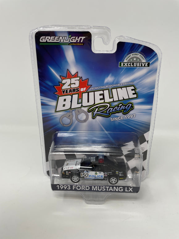 Greenlight Collectibles Hobby Exclusive 25 Years Of Blueline Racing 1993 Ford Mustang LX