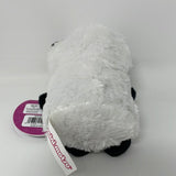 Keel -  Mini Motsu Noodles The Panda Black & White Soft Plush Beanie Toy -12 Cm