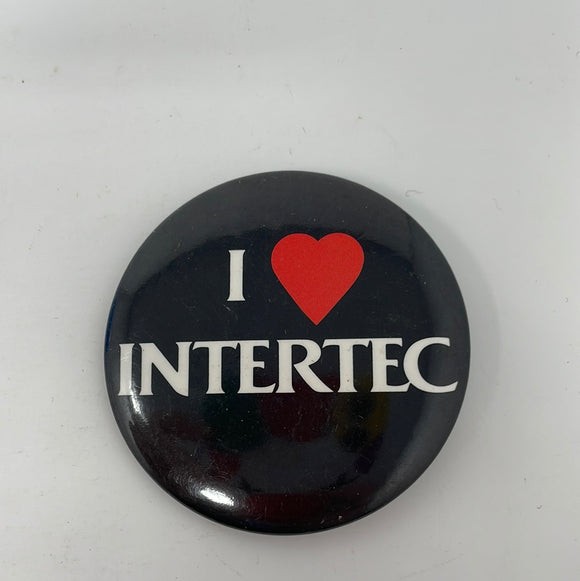 Vintage I Heart Intertec Pin