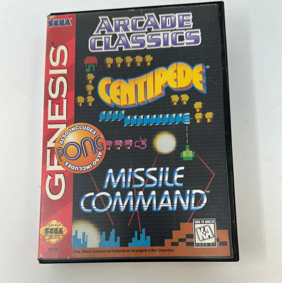 Genesis Arcade Classics CIB