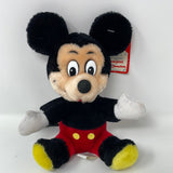 Vintage Mickey Mouse Plush Walt A Disney Original Disneyland Made in Korea