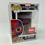 Funko Pop! Marvel Lucha Libre Edition El Aracno Marvel Collector Corps Exclusive 706