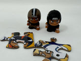 Collectible NFL Figures Teenymates Series 5 Lil’ Teammates 3” Collectible Figures Saints and Jaguars