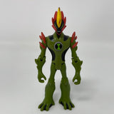 2008 Bandai Ben 10 Ben Ten Swampfire 4" Action Figure Toy