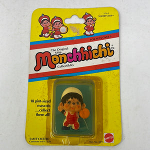 Mattel 1981 Monchhichi Figure Baseball Player “Shortstop” Sekiguchi (New)
