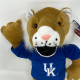 Toy Factory Team Spirit Mascot University of Kentucky UK Wildcats 14" Plush Toy