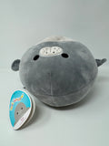 Squishmallow - Matt the Manatee - Gray - 8” - NWT