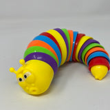 Rainbow Fidget Slug Toy