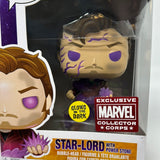 Funko Pop! Marvel Guardians Of The Galaxy Star-Lord With Power Stone GITD Marvel Collector Corps Exclusive 611