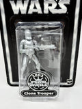 Hasbro Star Wars 2003 Silver Clone Trooper Figure New